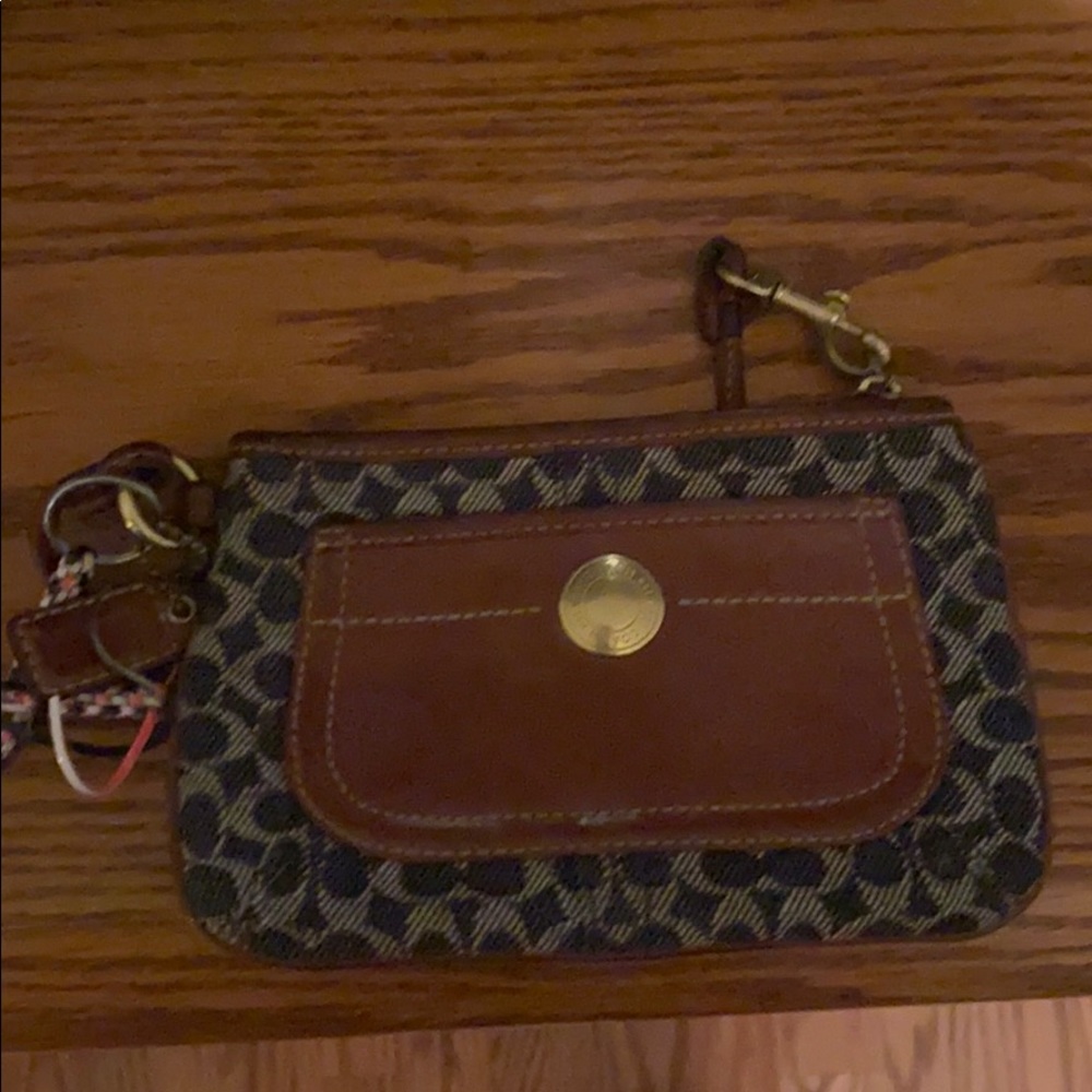 Coach wristlet